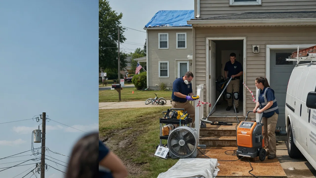 Water Damage Repair in Cowden, IL near me